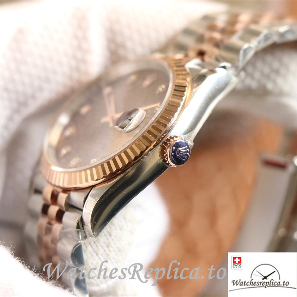 Swiss Rolex Datejust Replica 126233 Stainless steel strap 36MM - WatchesReplica.is