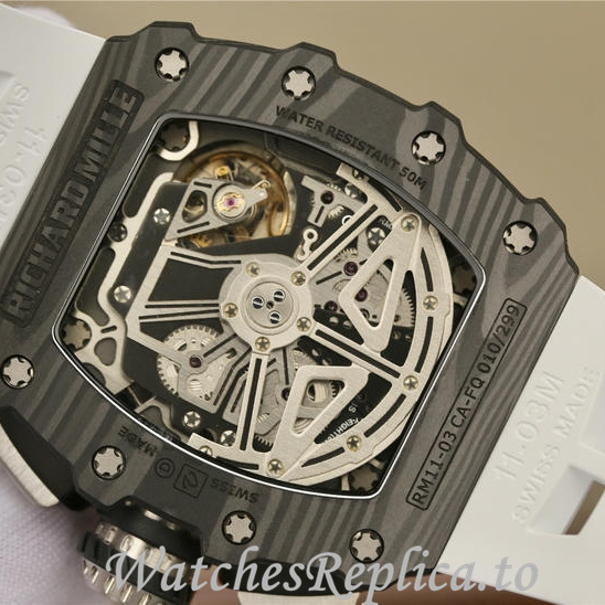Richard Mille Replica RM11-03 Rubber strap 50MM - WatchesReplica.is