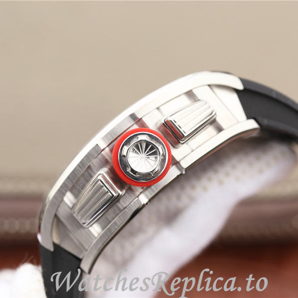 Richard Mille Replica RM011 Rubber strap 50MM - WatchesReplica.is