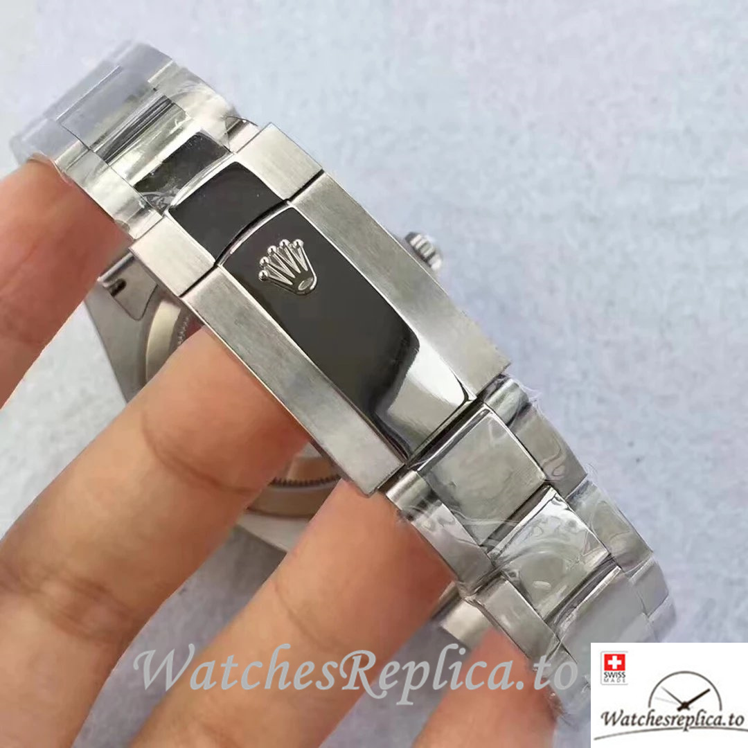 Swiss Rolex Datejust Replica 116300 Stainless steel strap 41MM - WatchesReplica.is