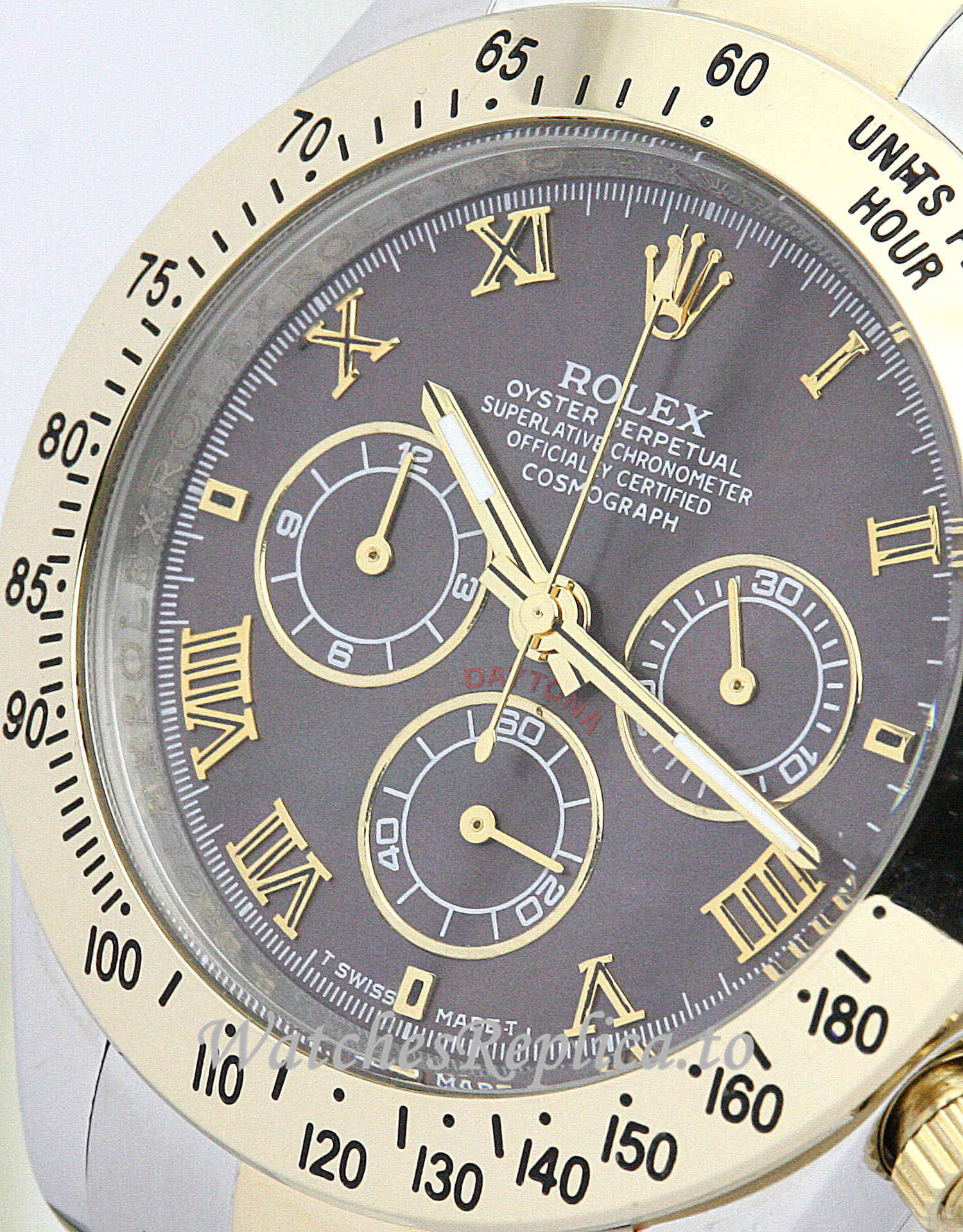 Rolex Daytona Dark brown Dial 116523 - WatchesReplica.is