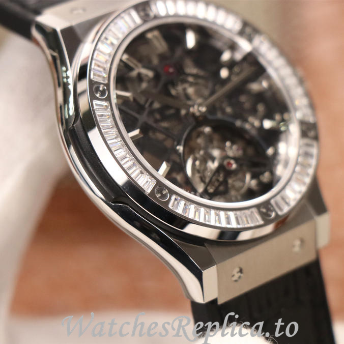 Hublot Replica Classic Fusion Series Leather strap 45MM - WatchesReplica.is