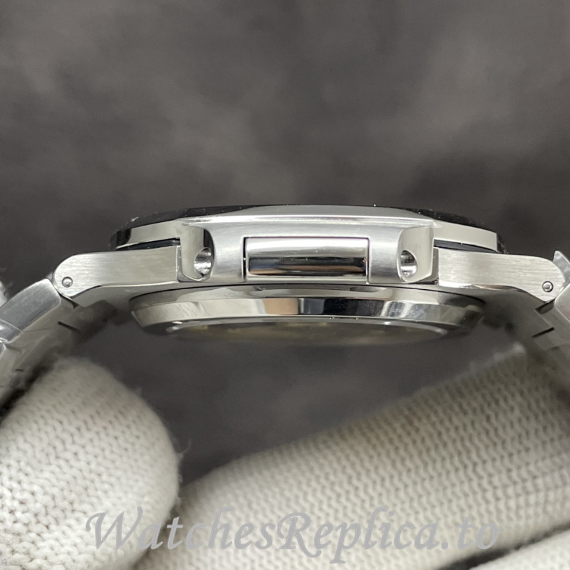 Patek Philippe Replica Nautilus Stainless steel strap 40.5MM - WatchesReplica.is