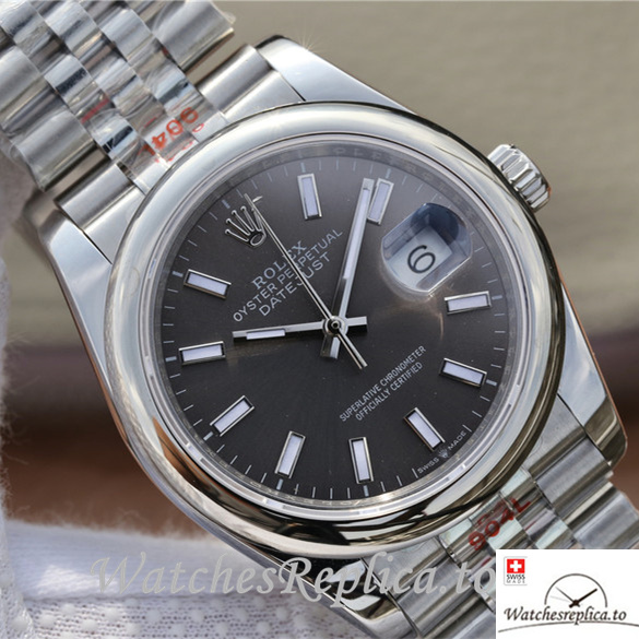 Swiss Rolex Datejust Replica 116200 Stainless steel strap 36MM - WatchesReplica.is
