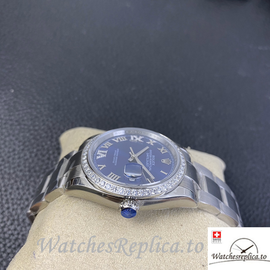 Swiss Rolex Datejust Replica 126233 Stainless steel strap 36MM - WatchesReplica.is