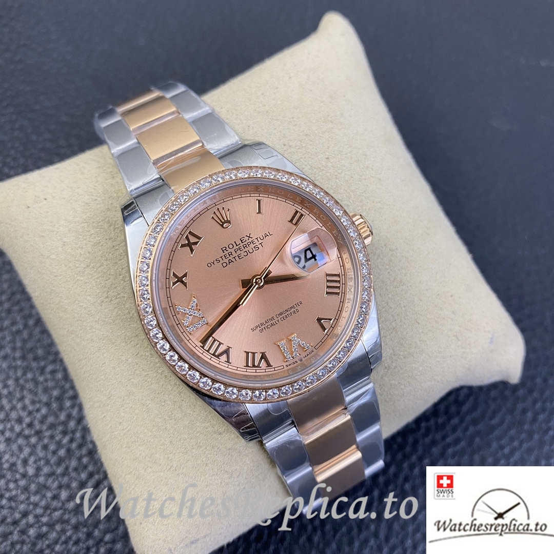 Swiss Rolex Datejust Replica 126233 Stainless steel strap 36MM - WatchesReplica.is