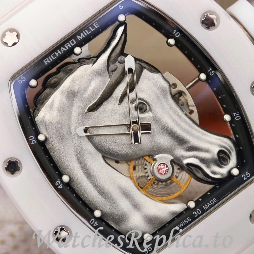 Richard Mille Replica RM52-02 Rubber strap 50MM - WatchesReplica.is