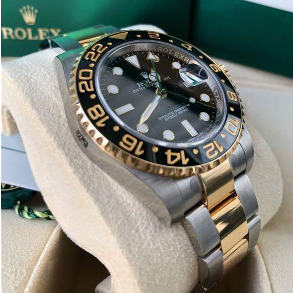 Fake Rolex GMT-Master II 116713LN 40MM - WatchesReplica.is
