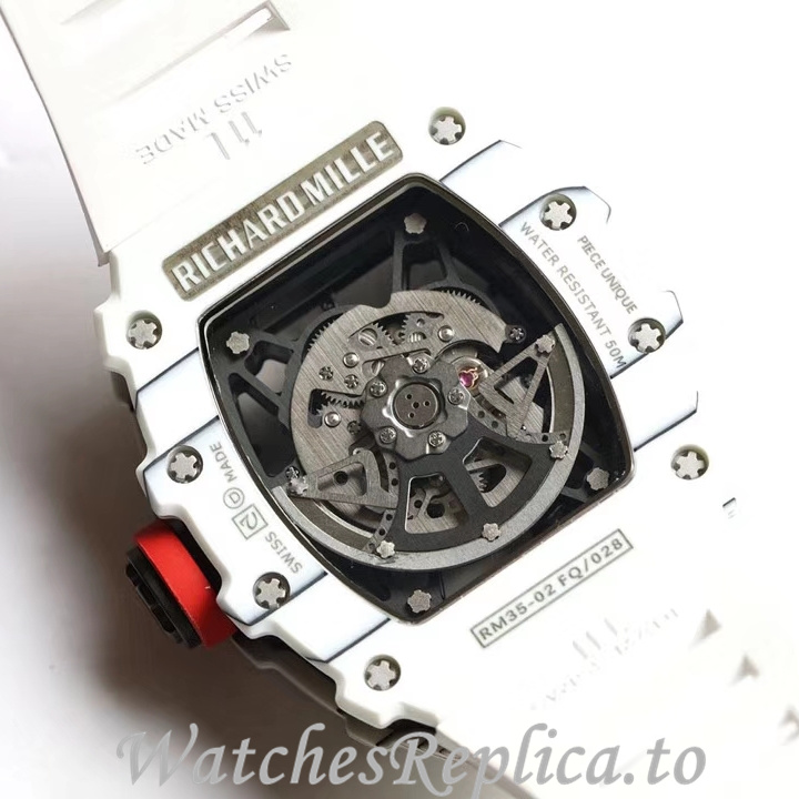 Richard Mille Replica RM35-02 Rubber strap 50MM - WatchesReplica.is