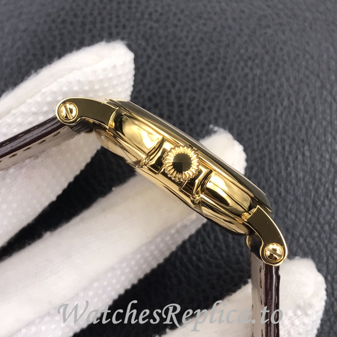 Patek Philippe Replica Calatrava 5153 Leather strap 38MM - WatchesReplica.is