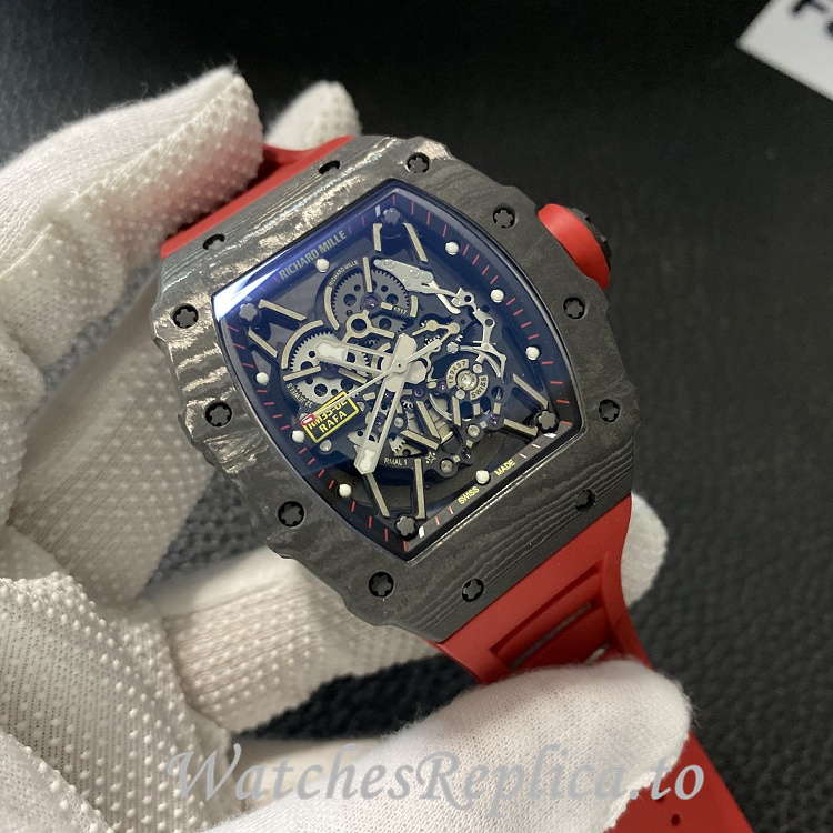 Richard Mille Replica RM035 Rubber strap 50MM - WatchesReplica.is