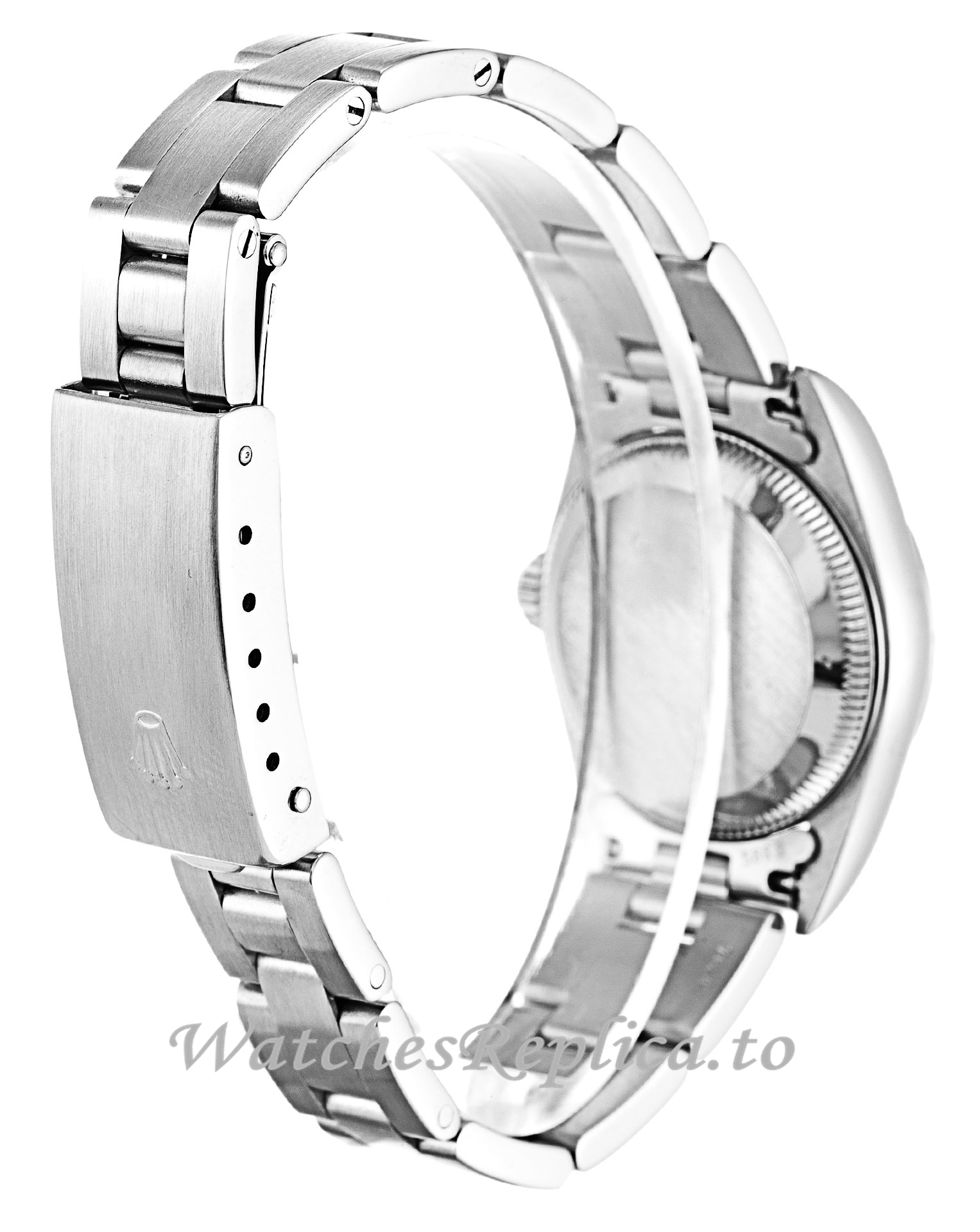 Rolex Lady Oyster Perpetual Silver Dial 67230-26 MM - WatchesReplica.is