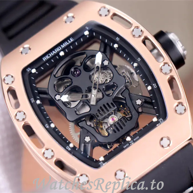 Richard Mille Replica RM52-01 Rubber strap 50MM - WatchesReplica.is