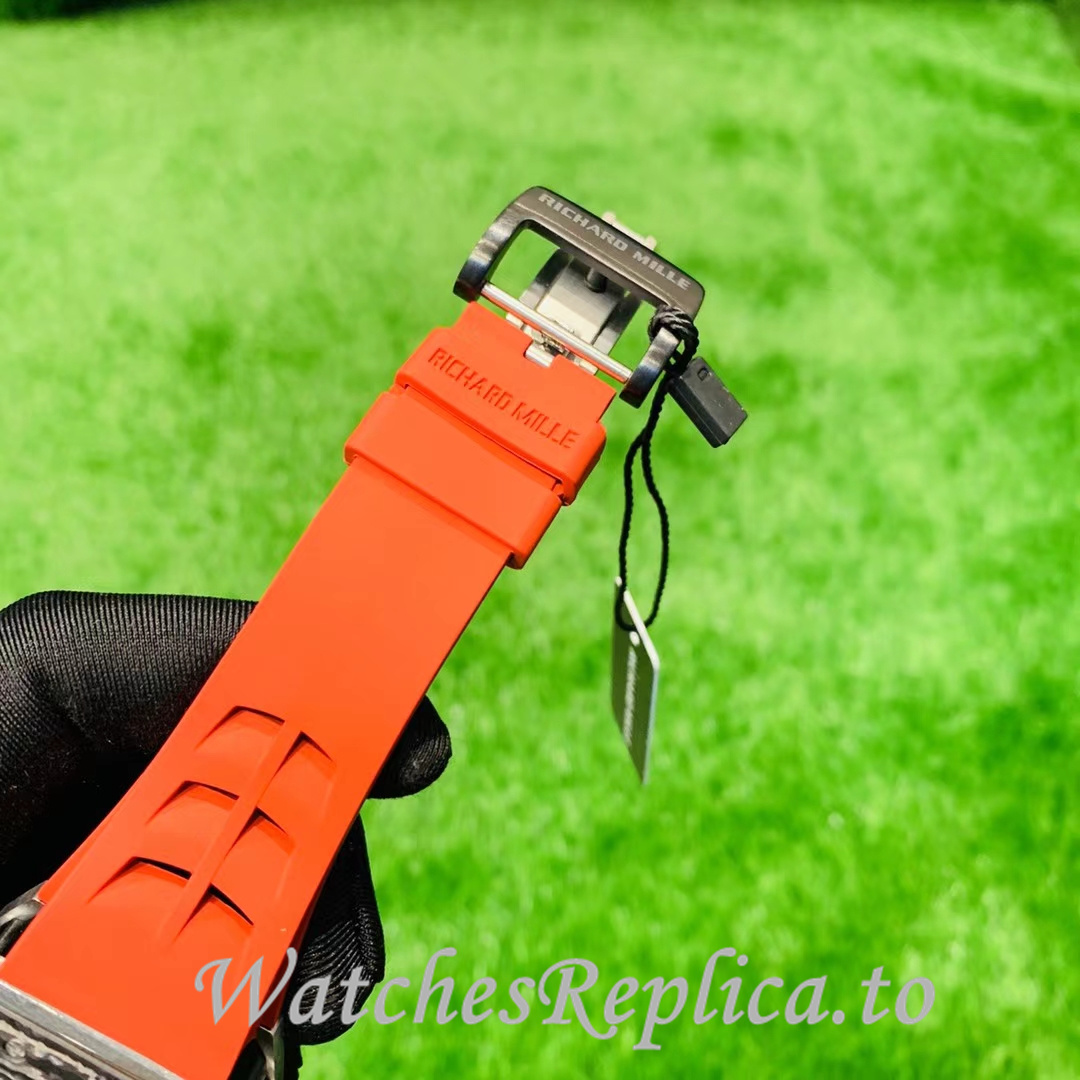 Richard Mille Replica RM62-01 Rubber strap 50MM - WatchesReplica.is
