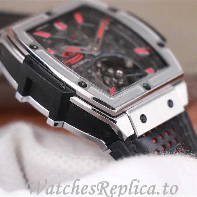 Hublot Replica MASTERPIECE Series Leather strap 45MM - WatchesReplica.is