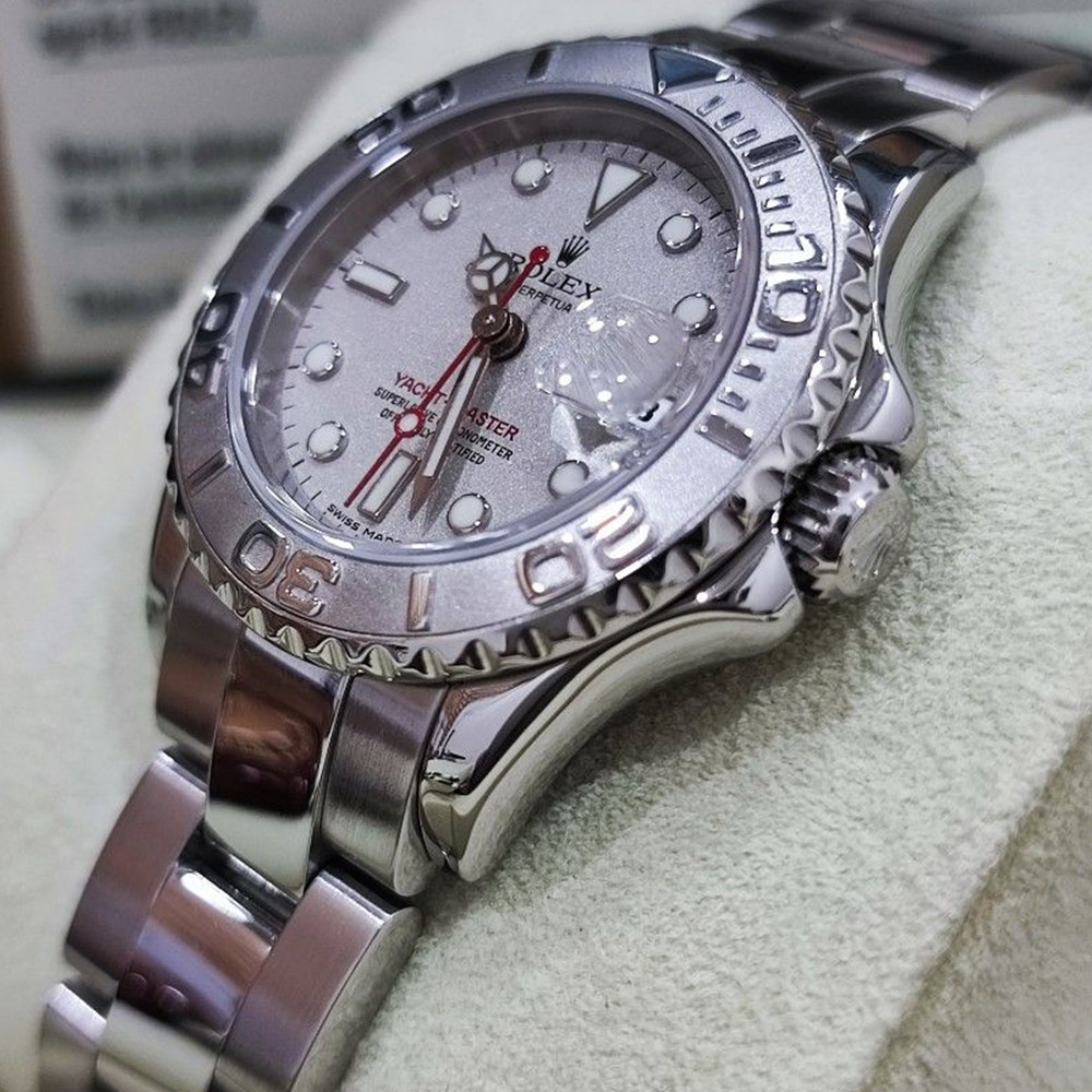Rolex Yacht Master Silver Dial 169622 - WatchesReplica.is