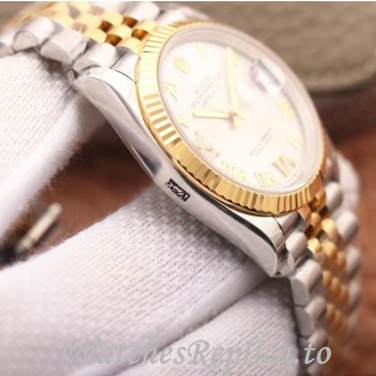 Swiss Rolex Datejust Replica 126233 Stainless steel strap 36MM - WatchesReplica.is