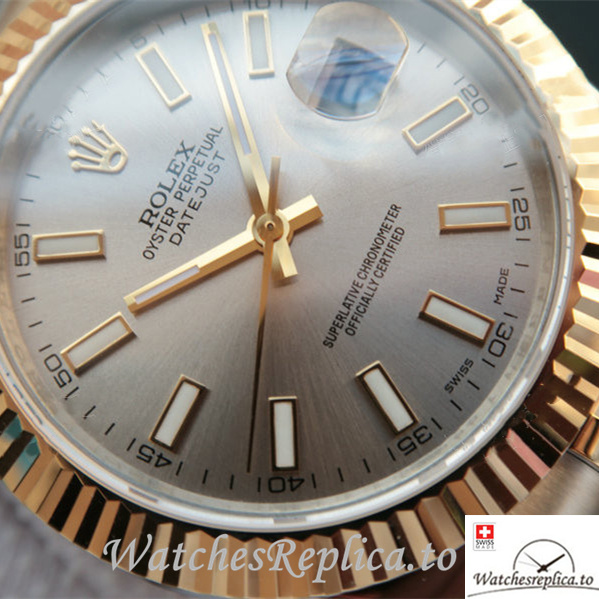 Swiss Rolex Datejust 126333-0002 Stainless steel strap 41MM - WatchesReplica.is