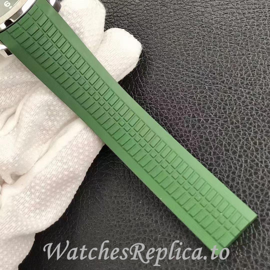Patek Philippe Replica Aquanaut 5168G Rubber strap 40MM - WatchesReplica.is