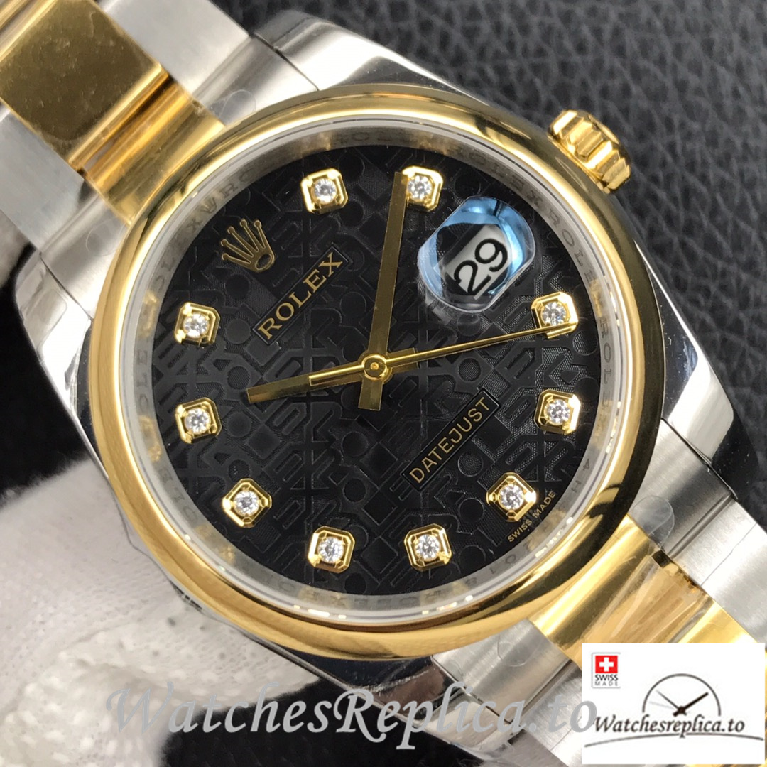 Swiss Rolex Datejust 126334 Replica Stainless steel strap 41MM - WatchesReplica.is
