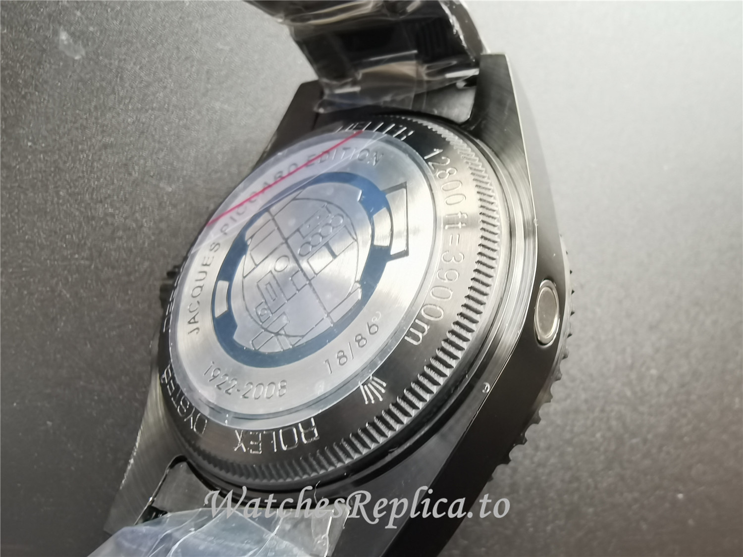 Swiss Rolex Sea Dweller Replica 116660 005 Black Ceramic Bezel 44MM - WatchesReplica.is