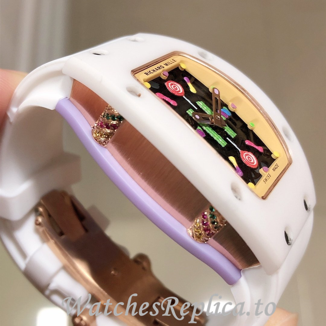 Richard Mille Replica RM37-01 Rubber strap 52.65x34.40MM - WatchesReplica.is
