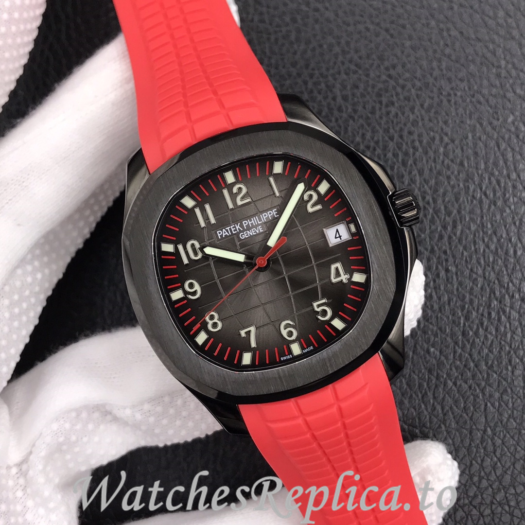 Patek Philippe Replica Aquanaut 5167 Rubber strap 40MM - WatchesReplica.is