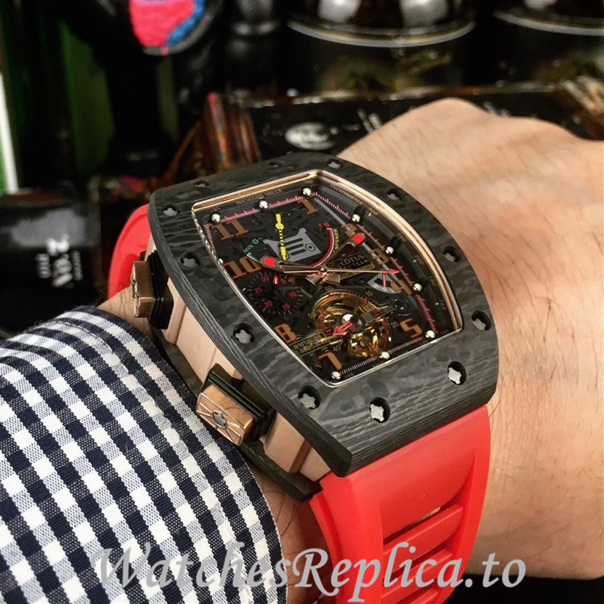 Richard Mille Replica RM50-01 Rubber strap 50MM - WatchesReplica.is