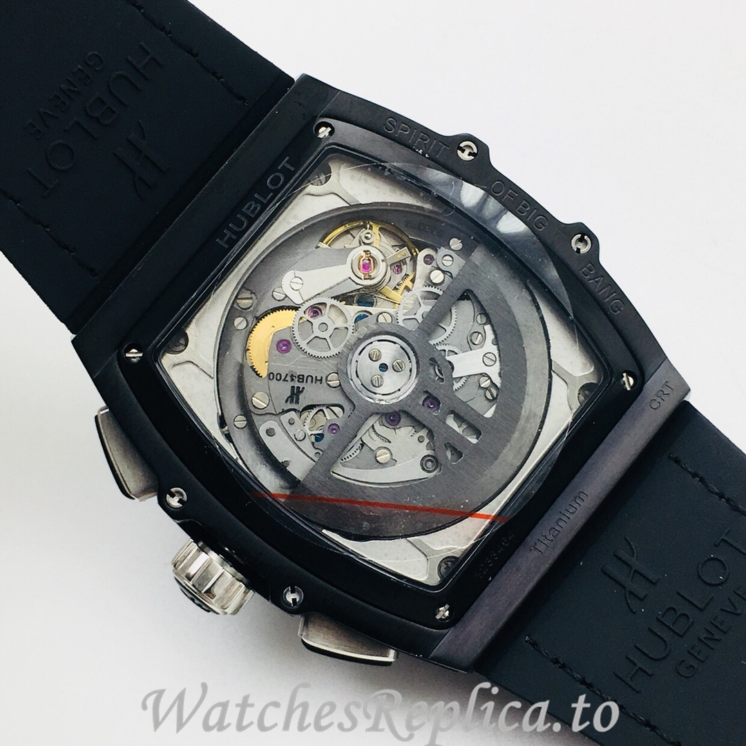 Hublot Replica SPIRIT OF BIG BANG Leather strap 42MM - WatchesReplica.is