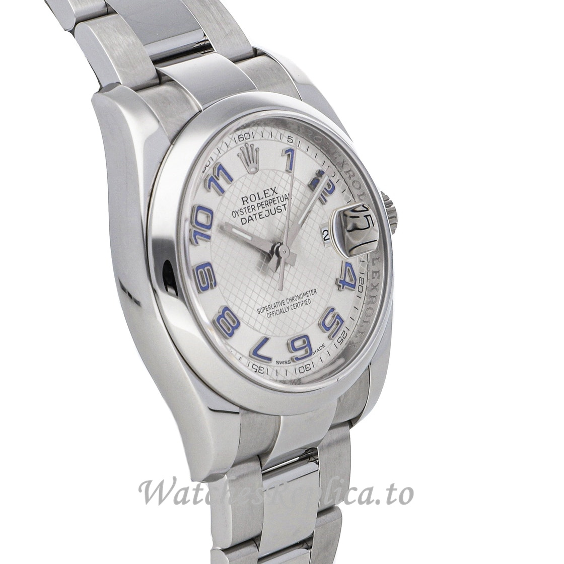 Replica Rolex Datejust 116200 36MM Silver Dial Mens Watch - WatchesReplica.is