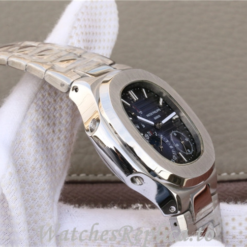 Patek Philippe Replica Nautilus 5712 Stainless steel strap 40MM - WatchesReplica.is