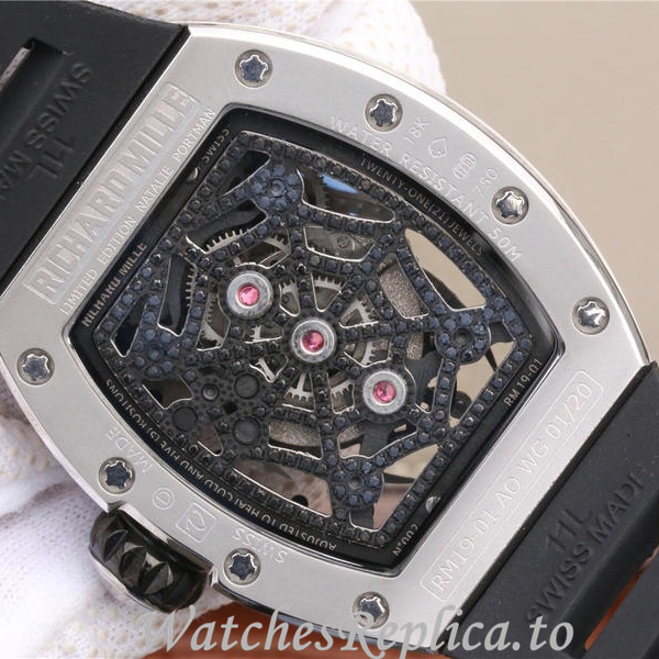 Richard Mille Replica RM19-01 Rubber strap 50MM - WatchesReplica.is