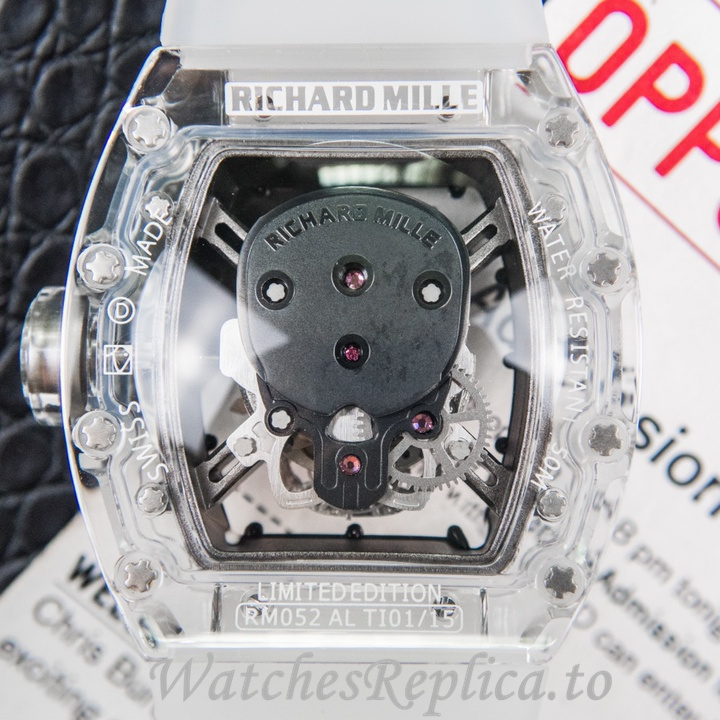Richard Mille Replica RM052 Rubber strap 50MM - WatchesReplica.is