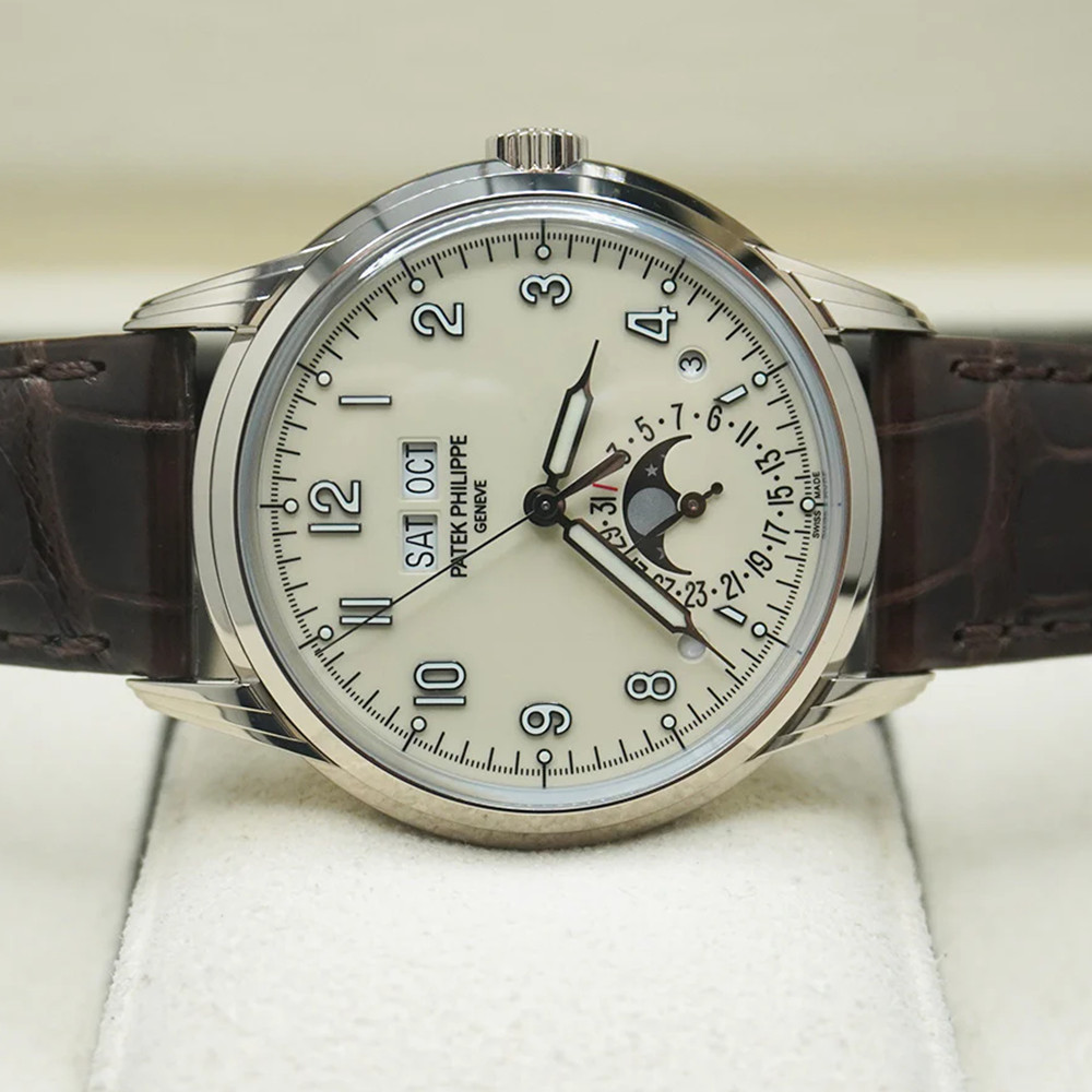 Patek Philippe Grand Complications Cream Dial 40mm 5320G - WatchesReplica.is