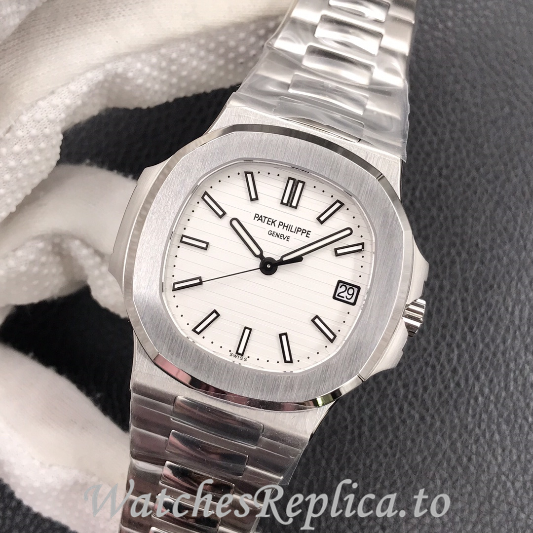 Patek Philippe Replica Nautilus 5711 Stainless steel strap 40MM - WatchesReplica.is