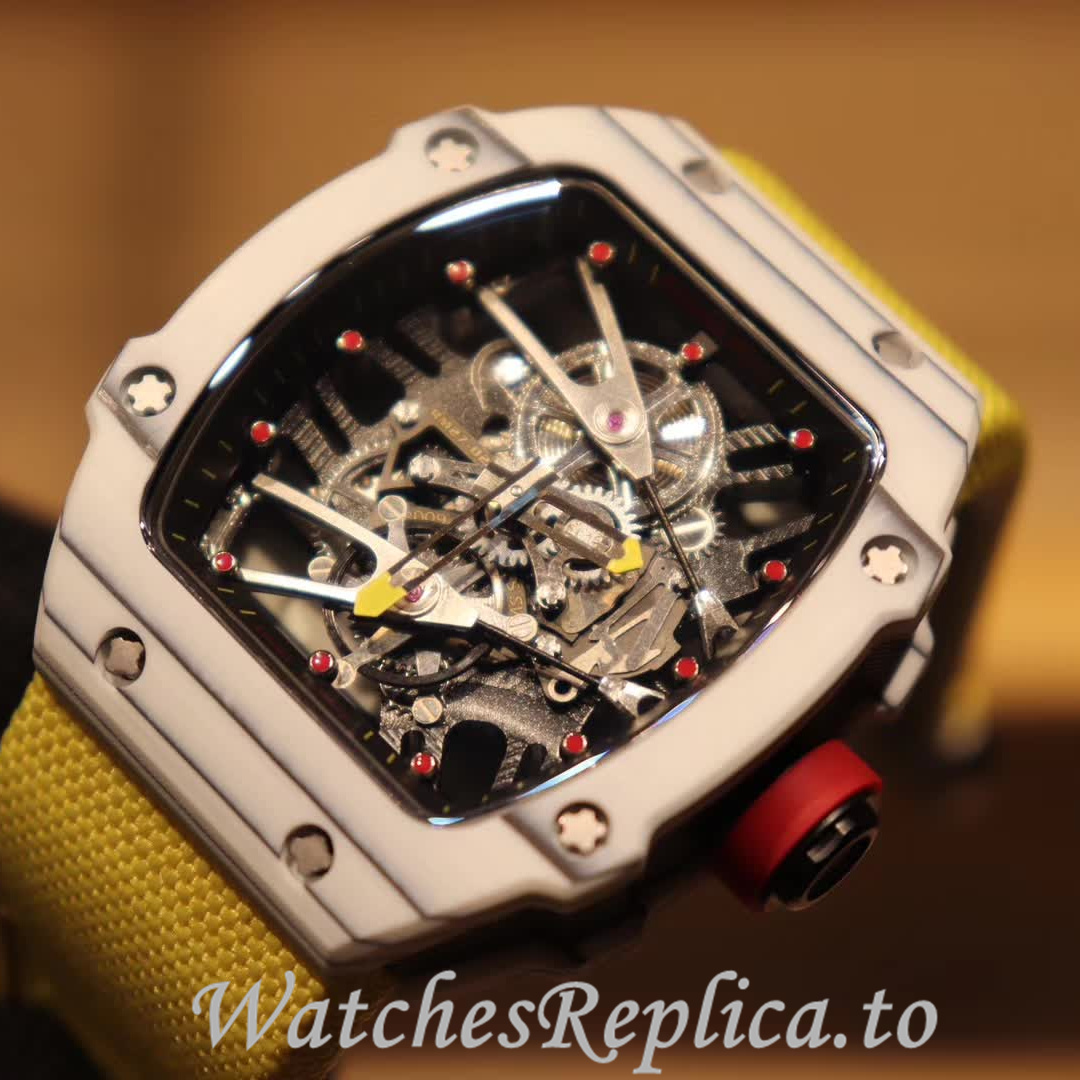 Richard Mille Replica RM27-02 Canvas strap 49MM - WatchesReplica.is