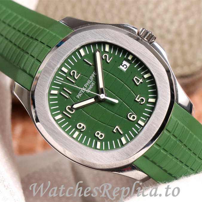Patek Philippe Replica Aquanaut Rubber strap 40MM - WatchesReplica.is