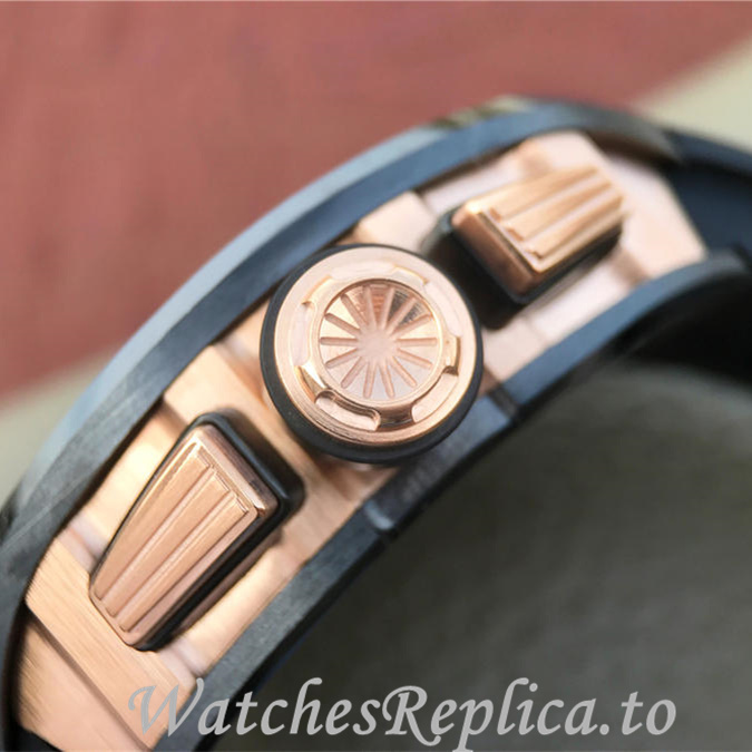 Richard Mille Replica RM011 Rubber strap 50MM - WatchesReplica.is