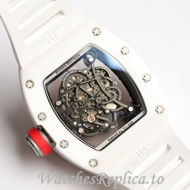 Richard Mille Replica RM055 Rubber strap 50MM - WatchesReplica.is