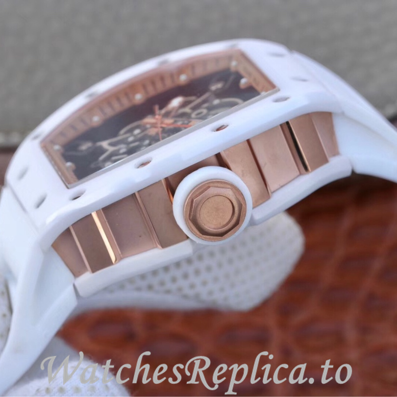 Richard Mille Replica RM055 Rubber strap 50MM - WatchesReplica.is