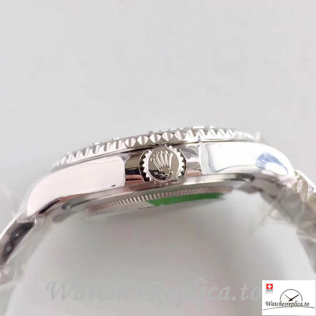 Swiss Rolex Yacht Master Replica 268622 Silver Bezel 40MM - WatchesReplica.is