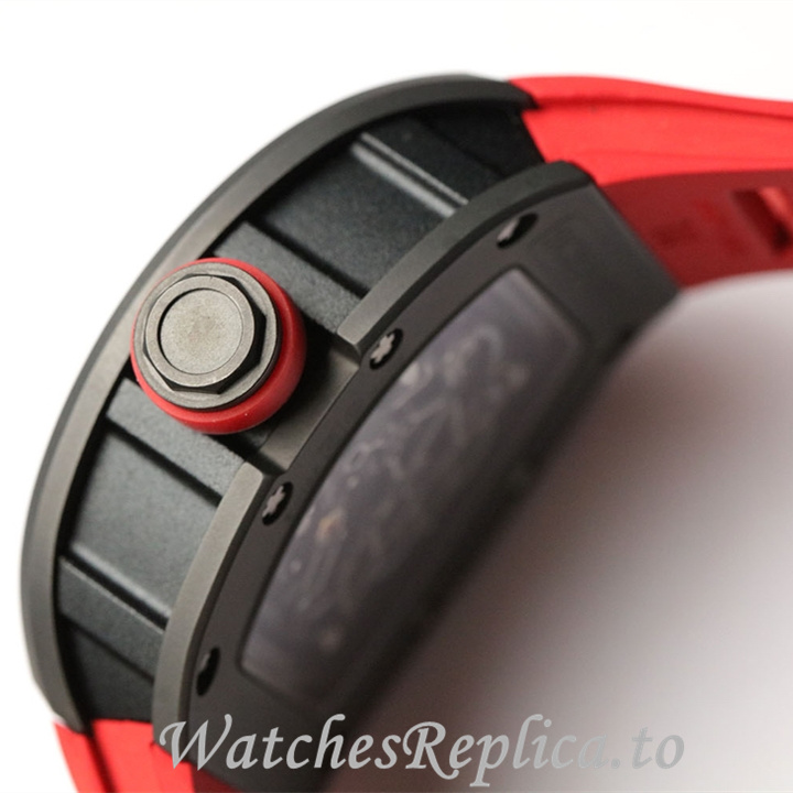Richard Mille Replica RM055 Rubber strap 50MM - WatchesReplica.is