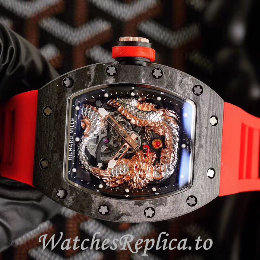 Richard Mille Replica RM57-03 Rubber strap 50MM - WatchesReplica.is