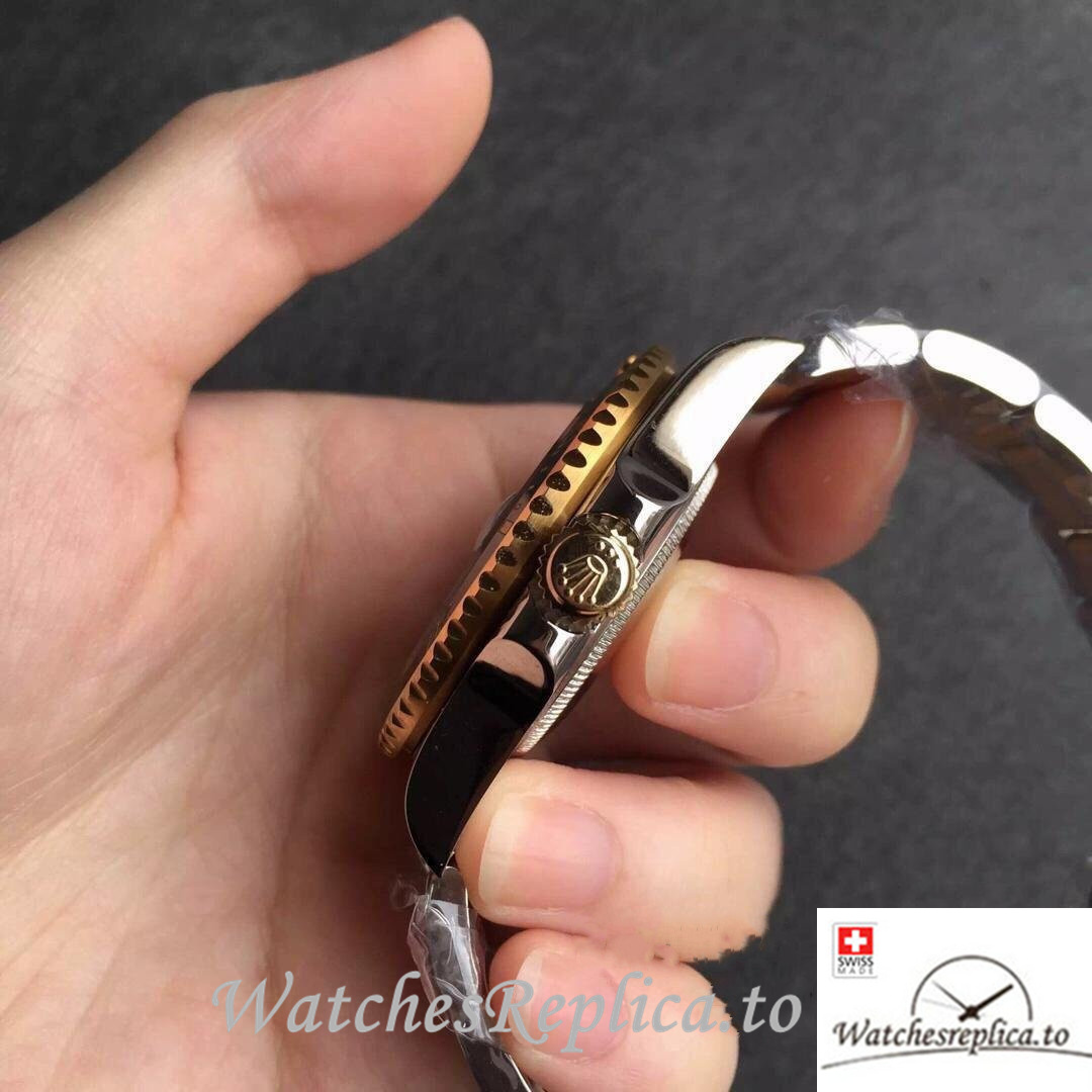 Swiss Rolex Submariner Replica 116613 Stainless steel strap 40MM - WatchesReplica.is