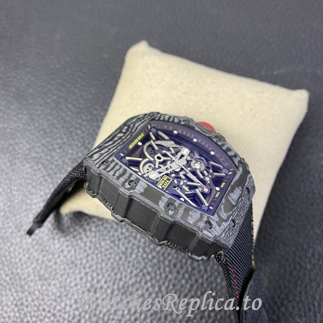Richard Mille Replica RM035-2 Canvas strap 50MM - WatchesReplica.is