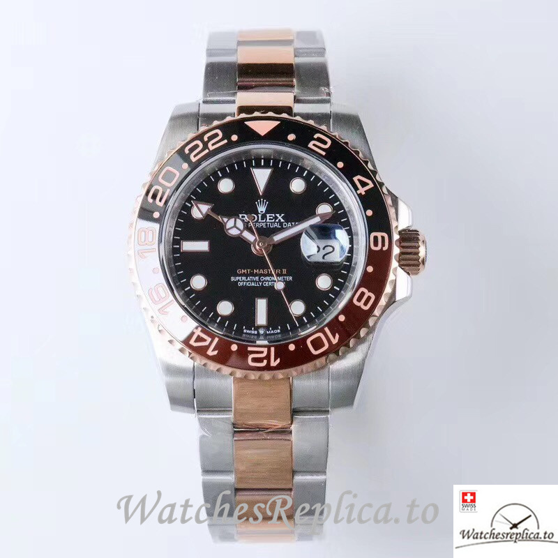 Swiss Rolex GMT-Master 126711-0002 Stainless steel strap 40MM - WatchesReplica.is