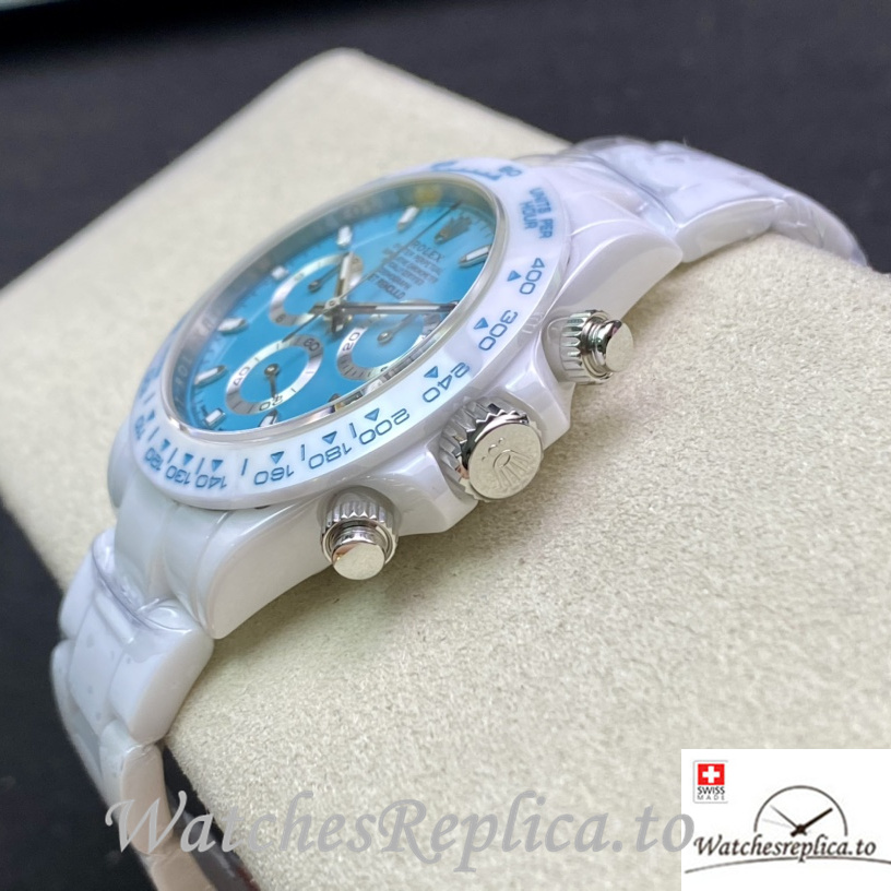 Swiss Rolex Daytona Replica Ceramics strap 40MM - WatchesReplica.is