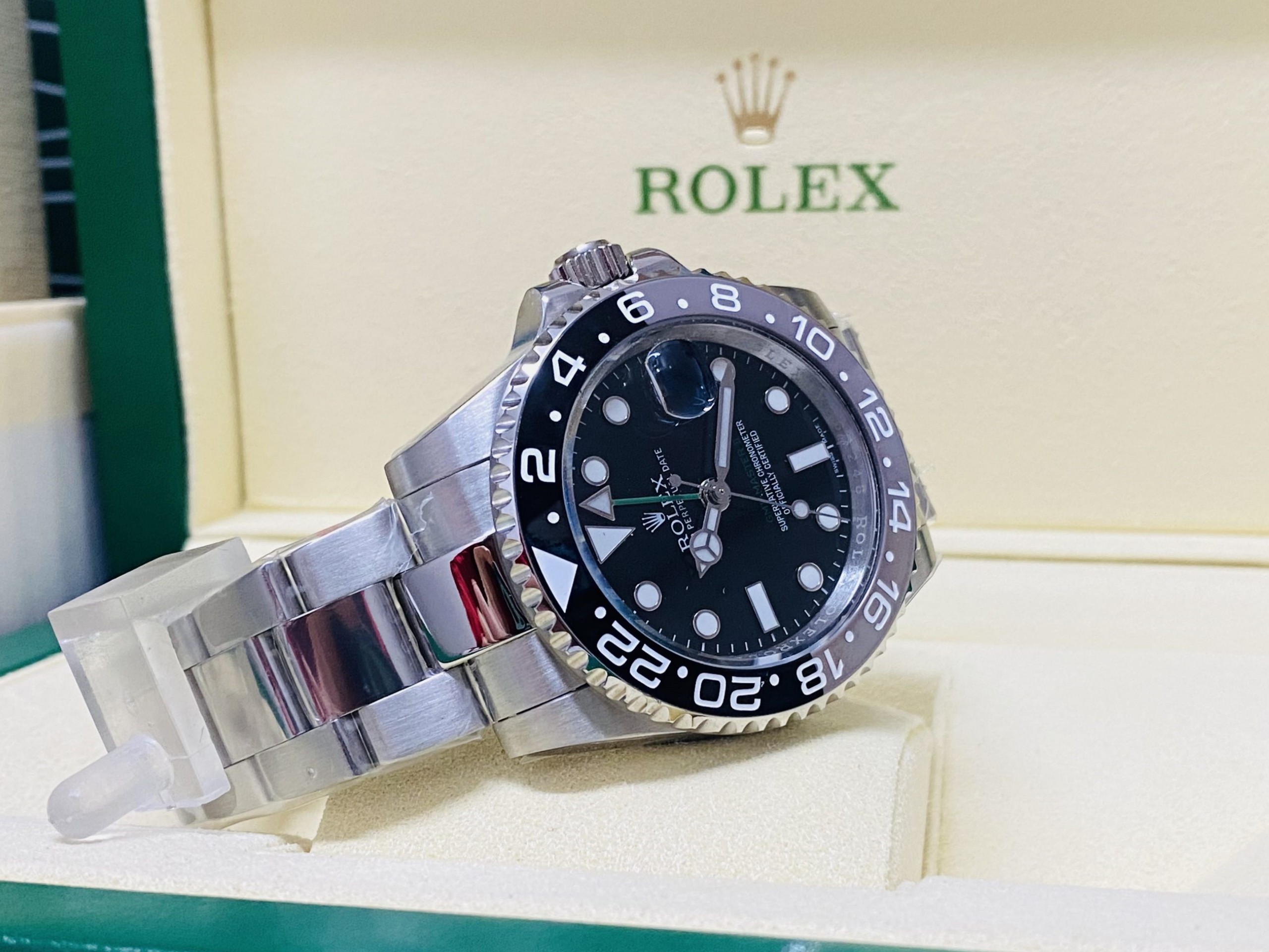 Rolex GMT Master 126710GRNR 40MM - WatchesReplica.is