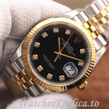 Swiss Rolex Datejust Replica 126233 Stainless steel strap 36MM - WatchesReplica.is