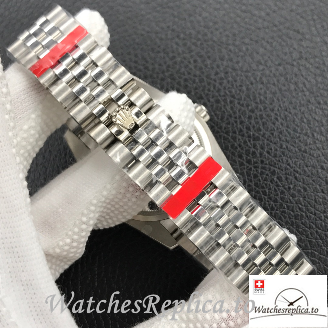 Swiss Rolex Datejust 126334 Replica Stainless steel strap 41MM - WatchesReplica.is